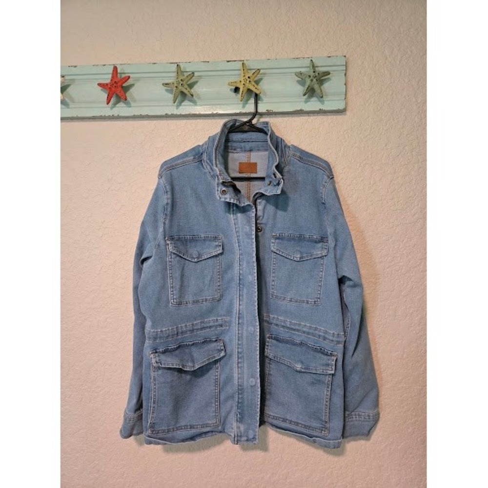 Judy Blue Light Wash Denim Jacket